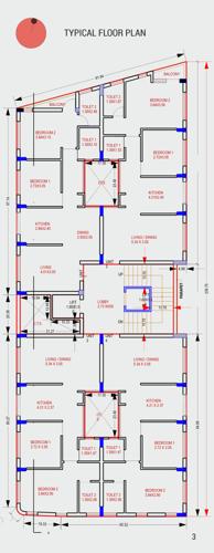  pushti-apartments Pushti Apartments Cluster Plan from 1st to 7th Floor