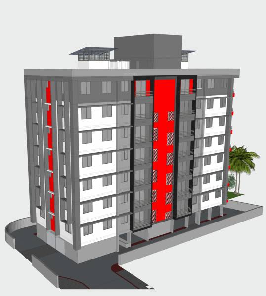 Elevation pushti-apartments Elevation