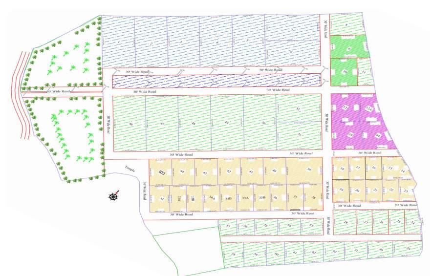  hilllock meadows farms Layout Plan