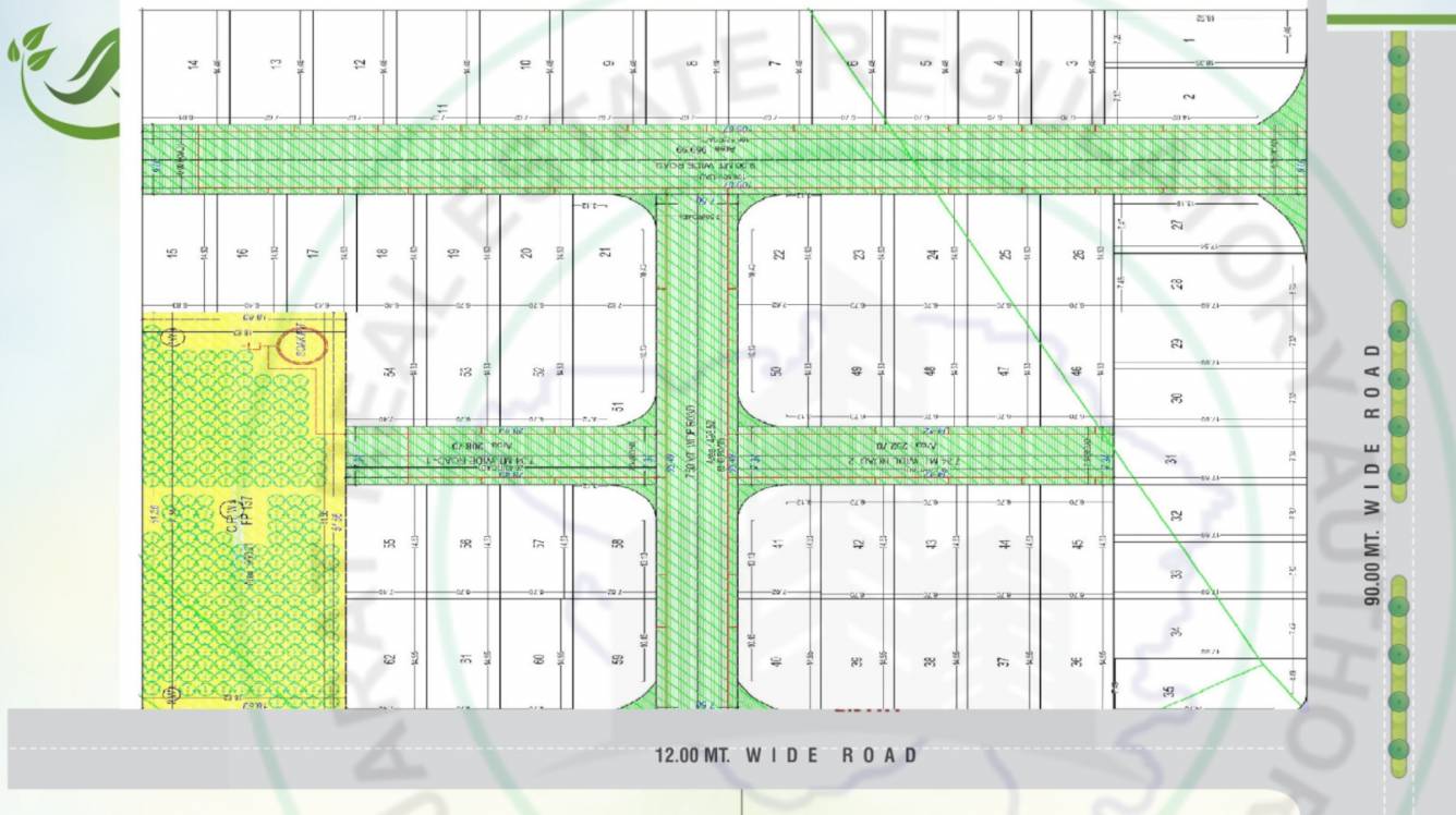  aradhna bunglows part 1 Layout Plan