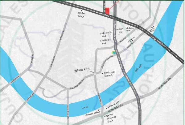 Location Plan aradhna-bunglows-part-1 Location Plan