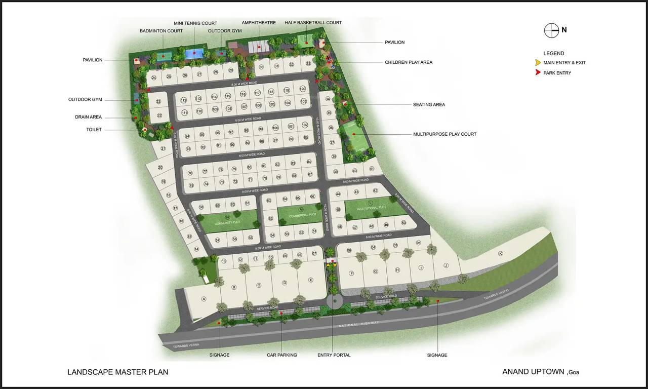  anand uptown Master Plan