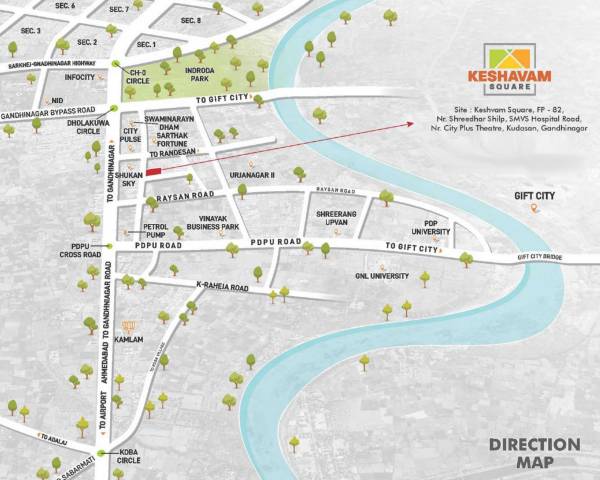  keshavam-square Location Plan
