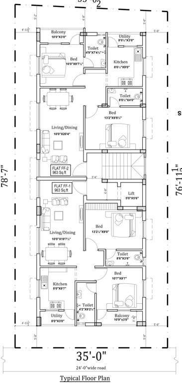  orchid Orchid Cluster Plan from 1st to 3rd Floor