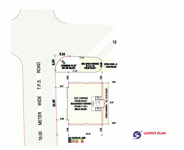 Layout Plan anand-palace Layout Plan
