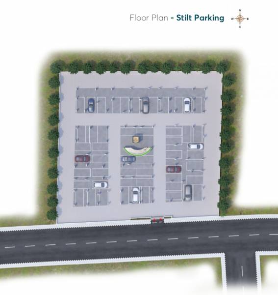  courtyard Iris Courtyard Cluster Plan