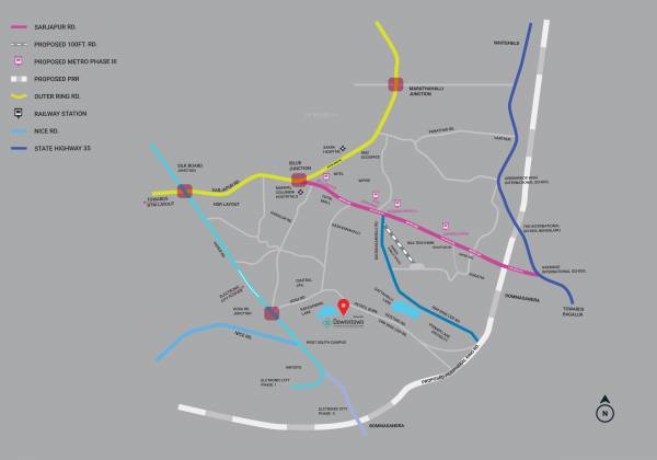 Location Plan the-downtown Location Plan