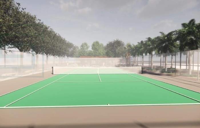 the downtown phase 1 Badminton Court
