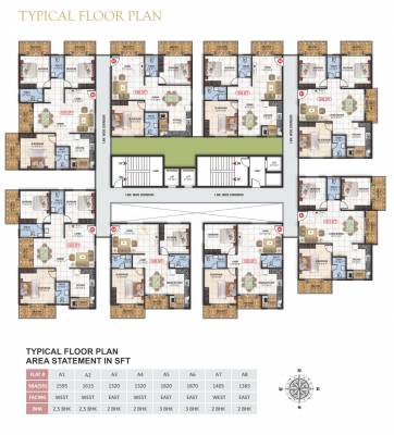  signature Block A Cluster Plan