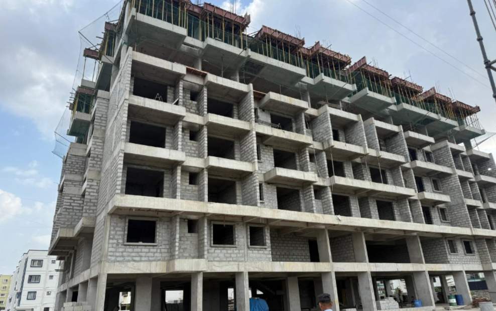  signature Block A Construction Status June 25