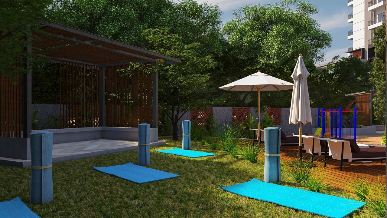  swarovski Yoga/ Meditation Area