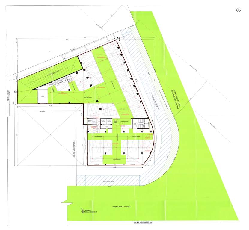  pushti sparsh arcade Pushti Sparsh Arcade Cluster Plan for Basement 2 Floor