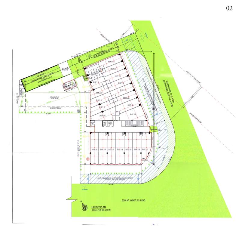  pushti sparsh arcade Layout Plan
