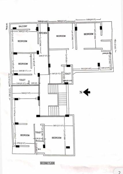  shivalik-apartment Dummy Tower Cluster Plan