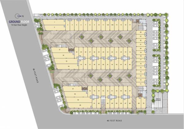  solitaire Solitaire Cluster Plan for ground Floor