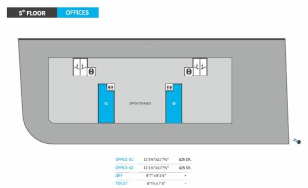 BBC Cluster Plan For 5th Floor billenium-business-corner BBC Cluster Plan For 5th Floor