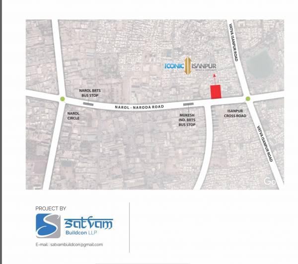  iconic-isanpur Location Plan