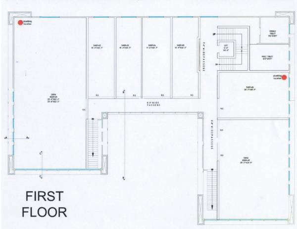  aarna-673 A Cluster Plan For 1st Floor