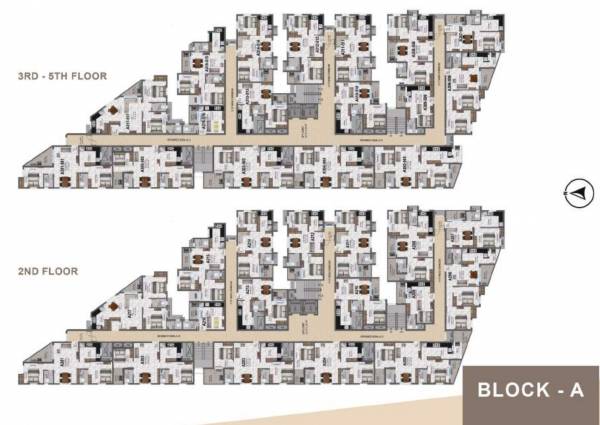  bliss A Cluster Plan From 2nd To 5th Floor