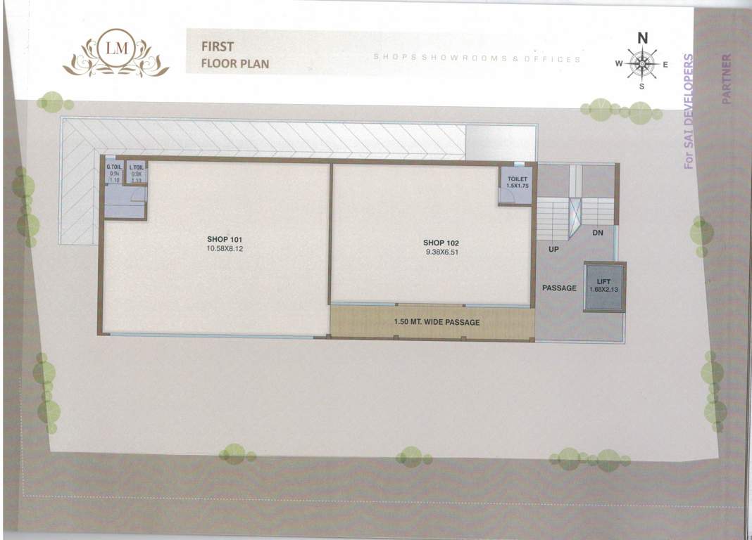 la majesty La Majesty Cluster Plan for 1st Floor