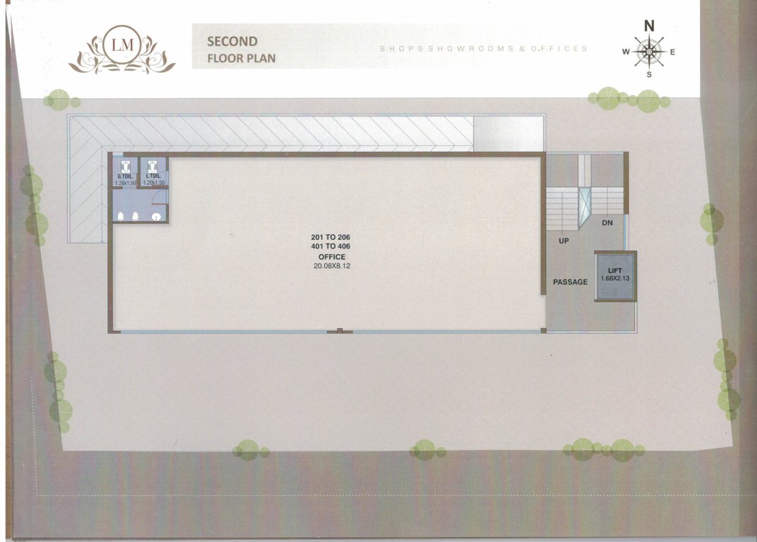 la majesty La Majesty Cluster Plan for 2nd Floor