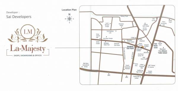 Location Plan la-majesty Location Plan