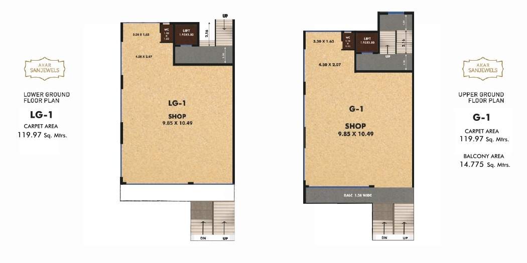  sanjewels Akar Sanjewels Cluster Plan for ground Floor