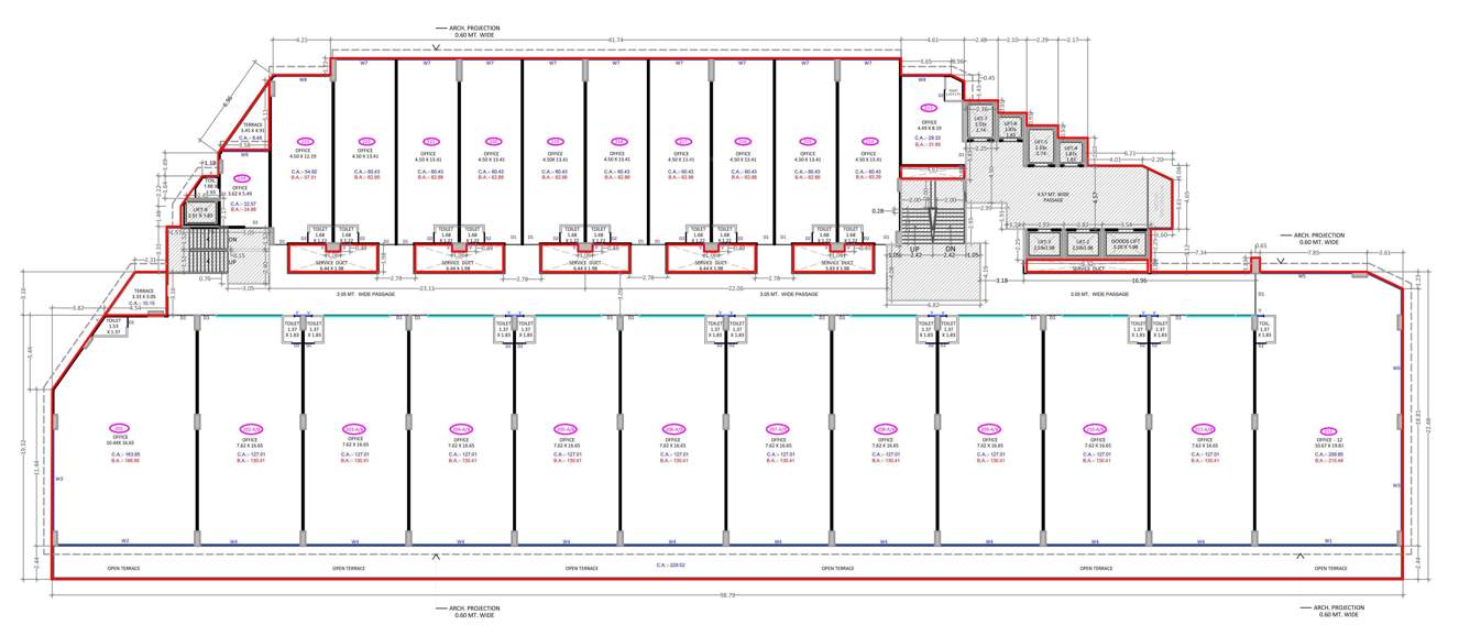  maadhyam business hub Maadhyam Business Hub Cluster Plan For 2nd Floor