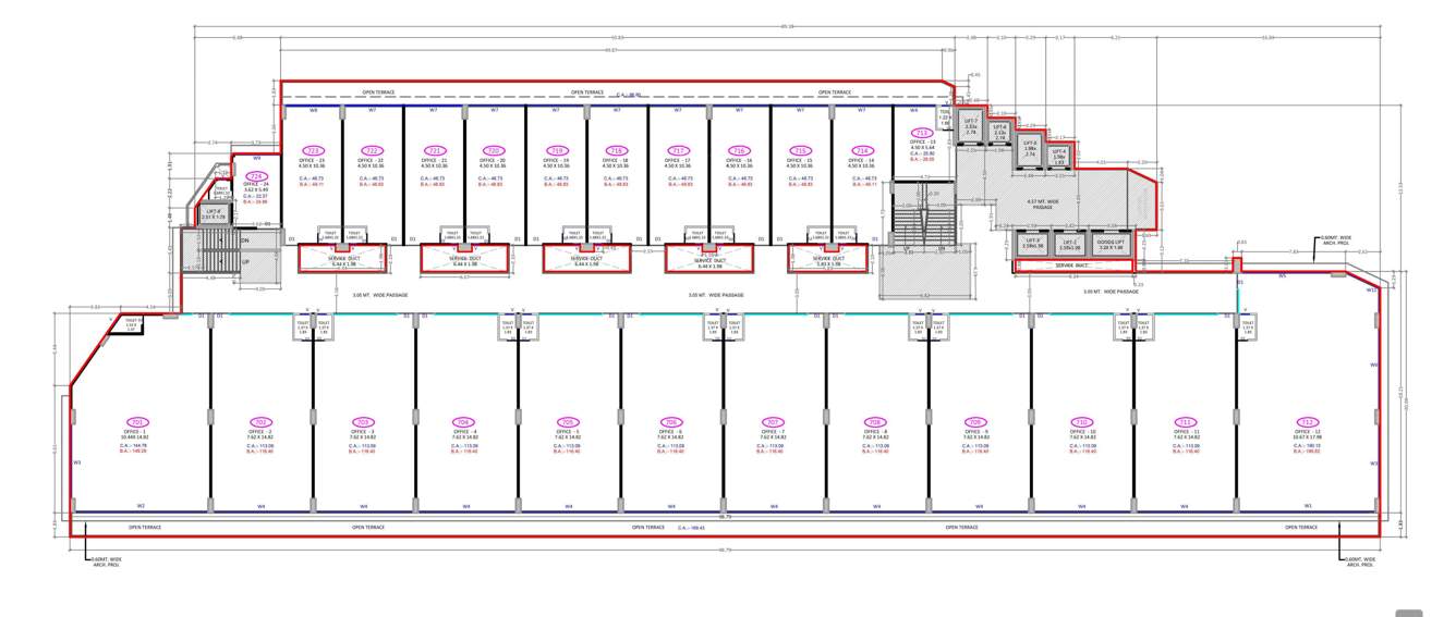  maadhyam business hub Maadhyam Business Hub Cluster Plan For 7th Floor