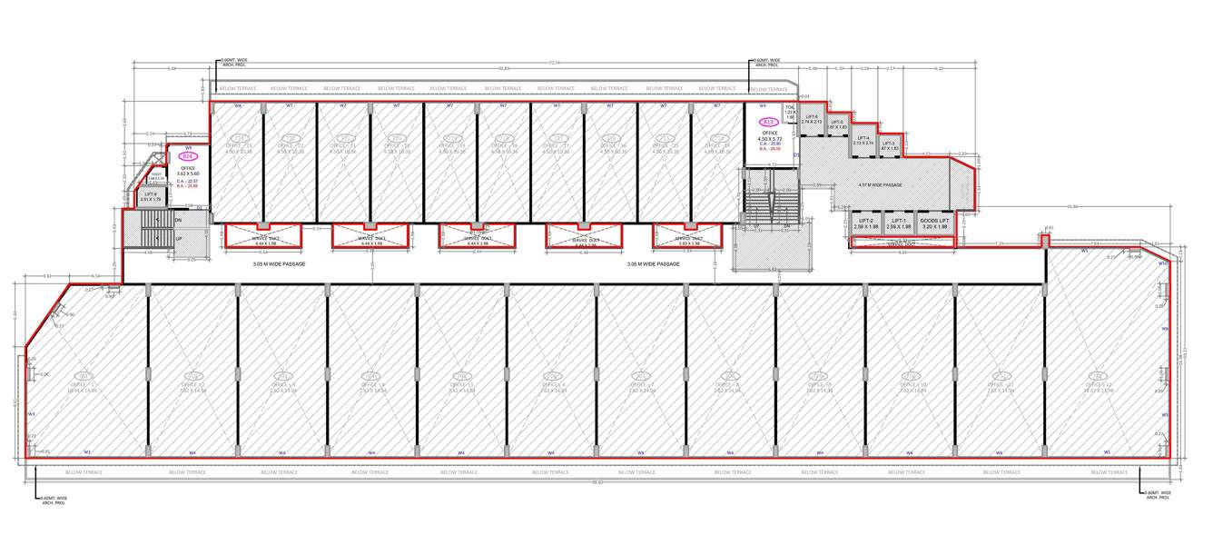  maadhyam business hub Maadhyam Business Hub Cluster Plan For 8th Floor