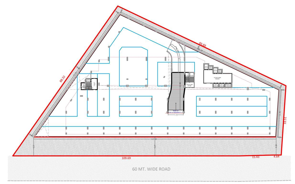  maadhyam business hub Maadhyam Business Hub Cluster Plan For Basement 2