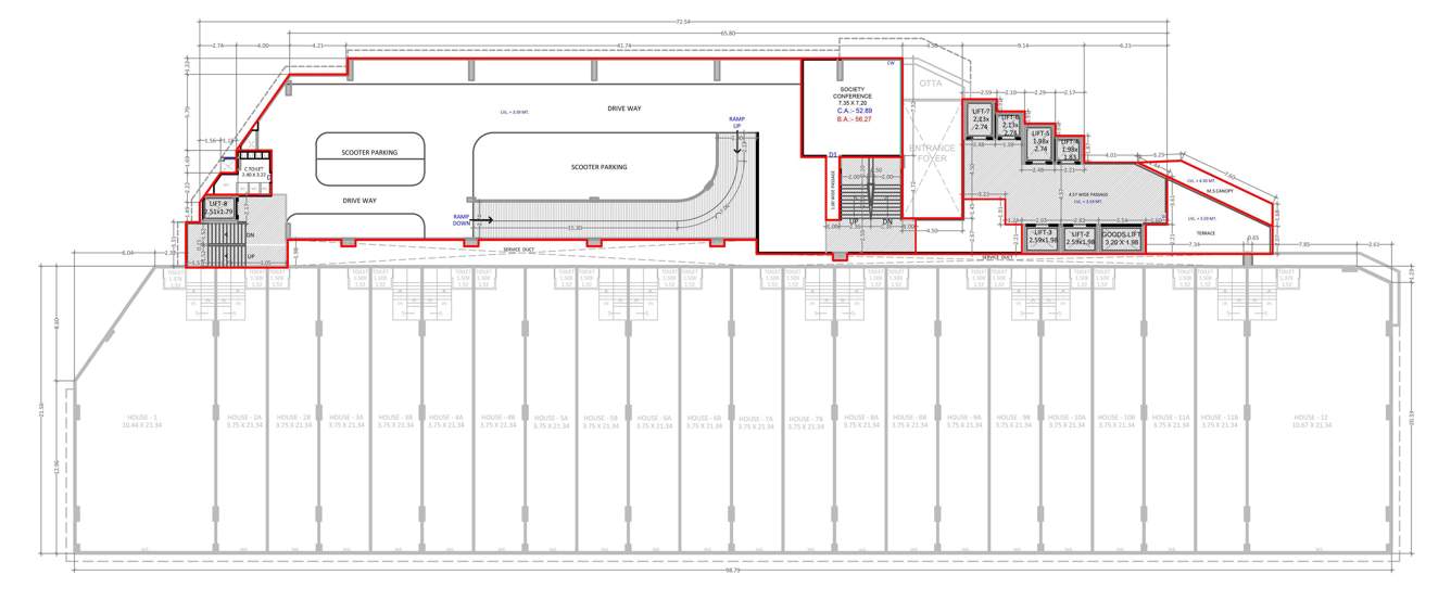  maadhyam business hub Maadhyam Business Hub Cluster Plan For Typical Floor Plan