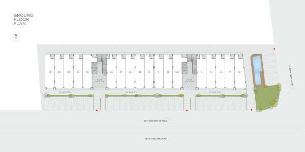  turquoise-4 Turquoise 4 Cluster Plan for ground Floor