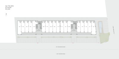  turquoise-4 Turquoise 4 Cluster Plan from 1st to 6th Floor