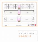  square Block E Cluster Plan from ground to 3rd Floor