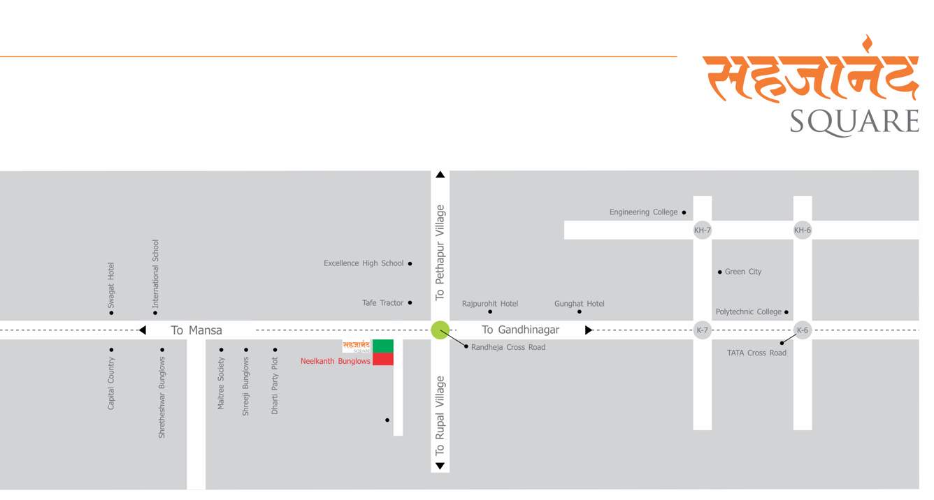  square Location Plan