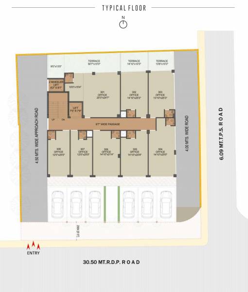  empire-crest Empire Crest Typical Floor Cluster Plan