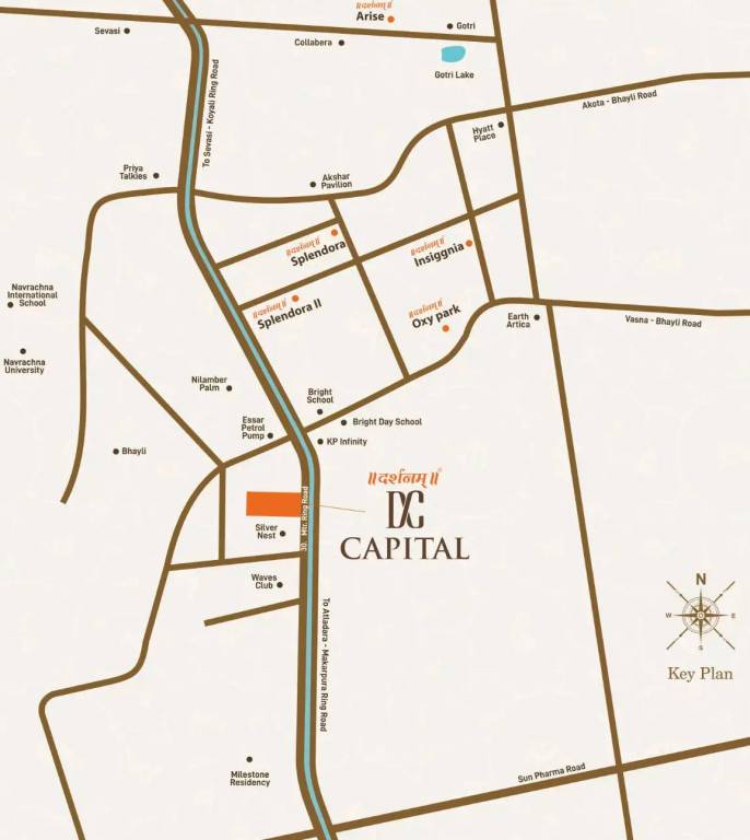 capital Location Plan