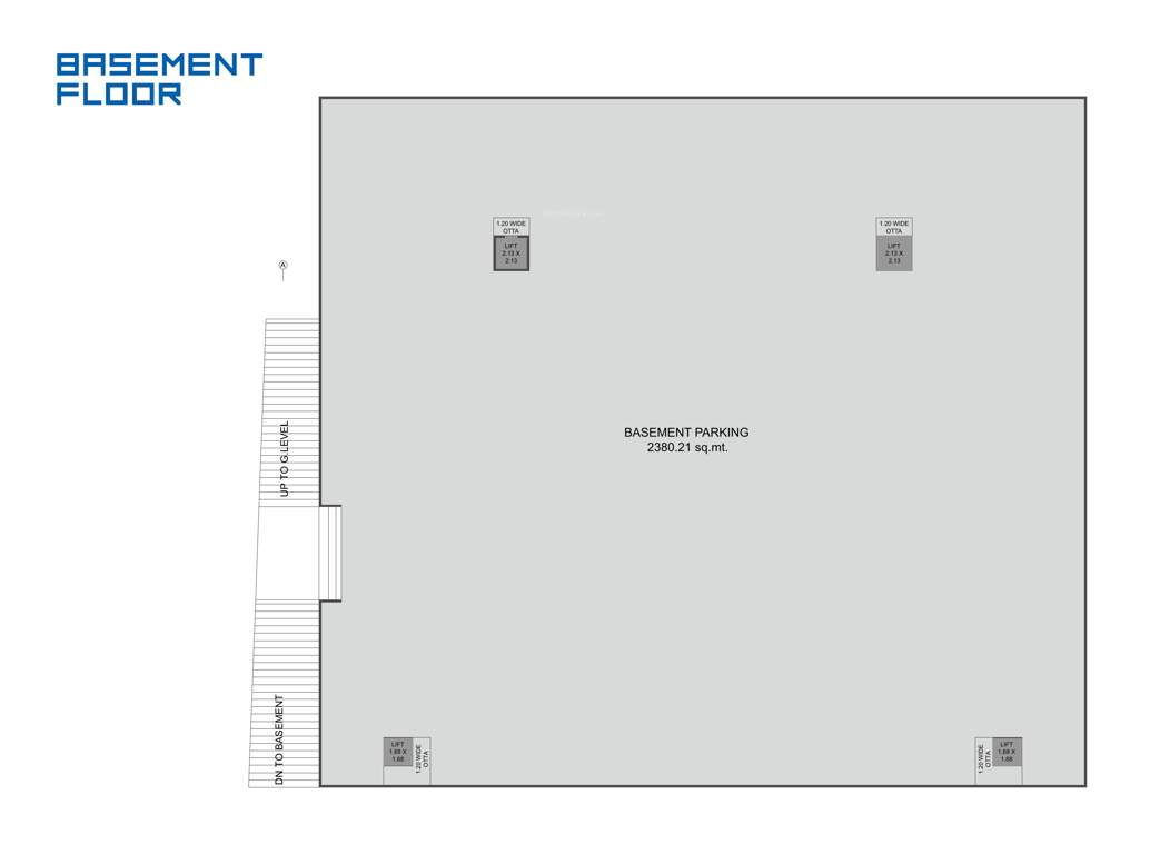  s9 square S9 Square Basement Floor Cluster Plan