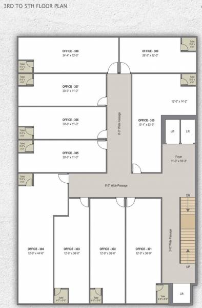  suryansh-gateway Suryansh Gateway Cluster Plan From 3rd To 5th Floor