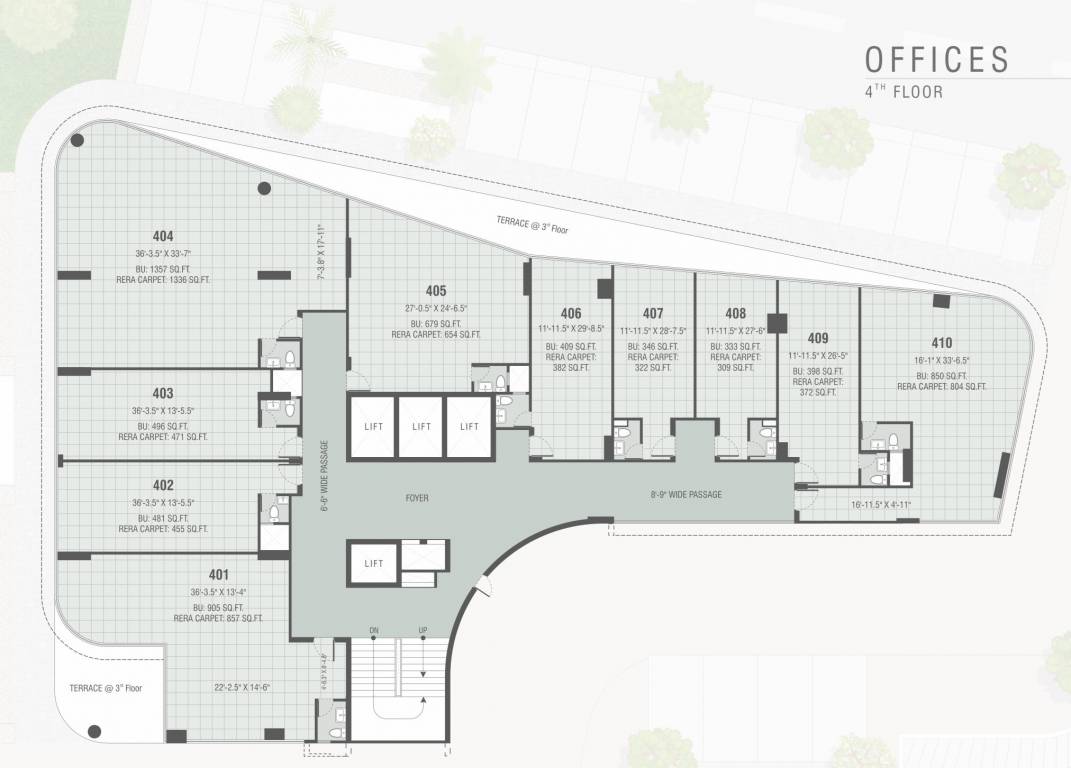  nexus 1 Cluster Plan For 4th Floor