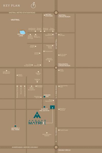  akshar-matrix Location Plan