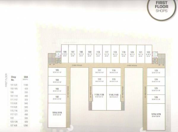  orchid-plaza A Cluster Plan For 1st Floor