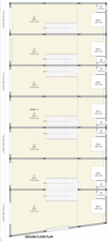  kudrat industrial park C Ground Cluster Plan