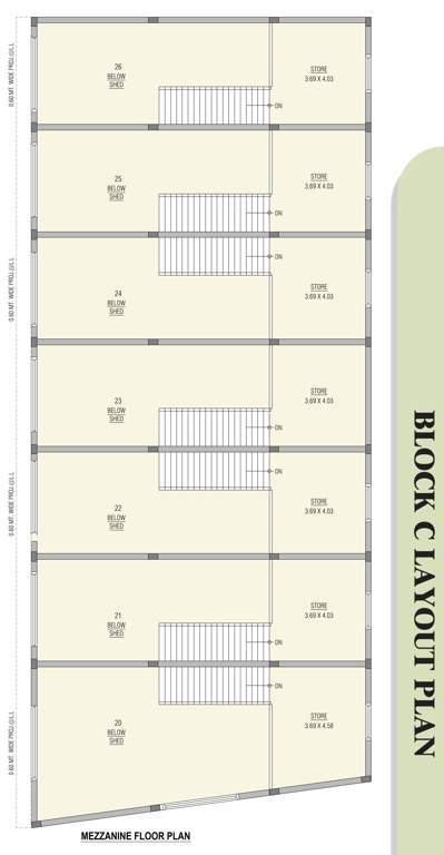  kudrat industrial park C Mezzanine Cluster Plan