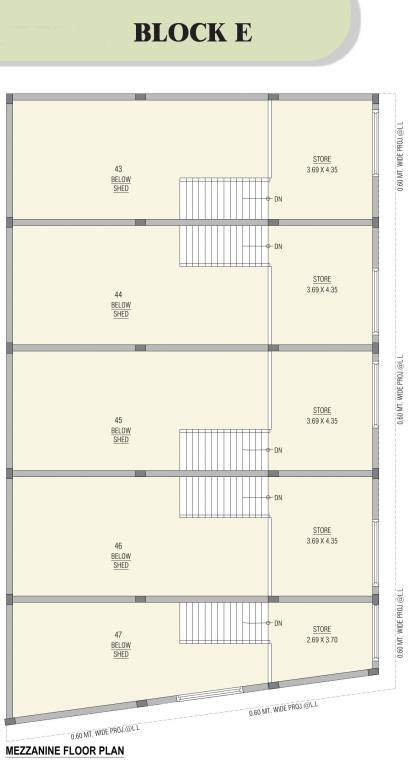  kudrat industrial park E Mezzanine Cluster Plan
