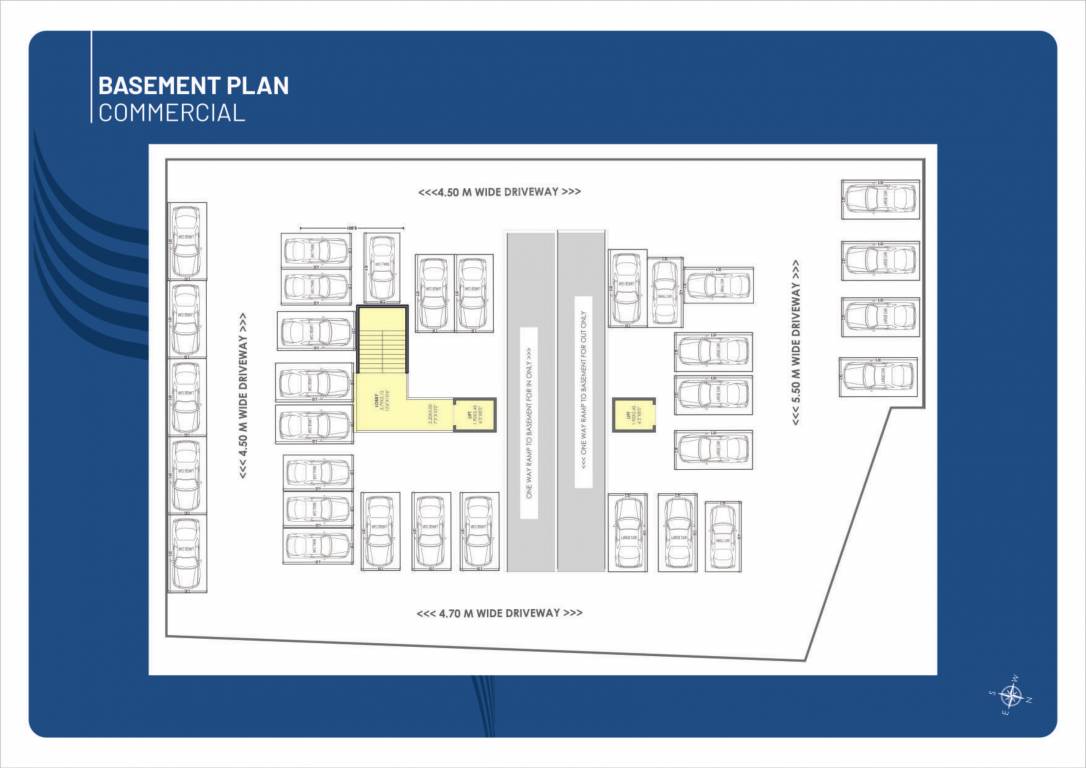  vraj samarth sky Vraj Samarth Sky Cluster Plan for Basement Floor