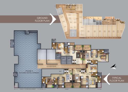  anand-upvan-nx Anand Upvan NX Cluster Plan for Typical Floor