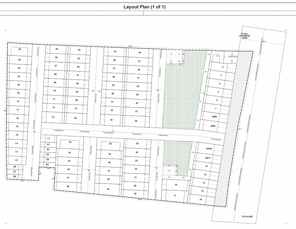  silicon sampurna Layout Plan