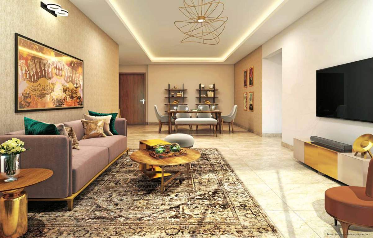 seawoods west manor tower a and b Living Area